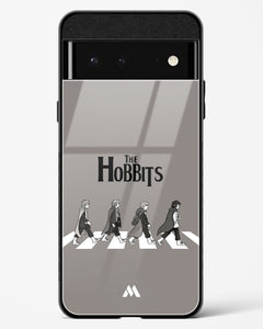Hobbits at the Abbey Road Crossing Glass Case Phone Cover (Google)