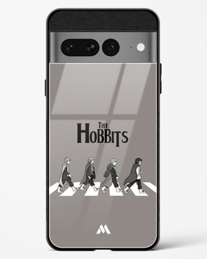 Hobbits at the Abbey Road Crossing Glass Case Phone Cover (Google)