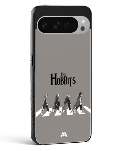 Hobbits at the Abbey Road Crossing Glass Case Phone Cover (Google)