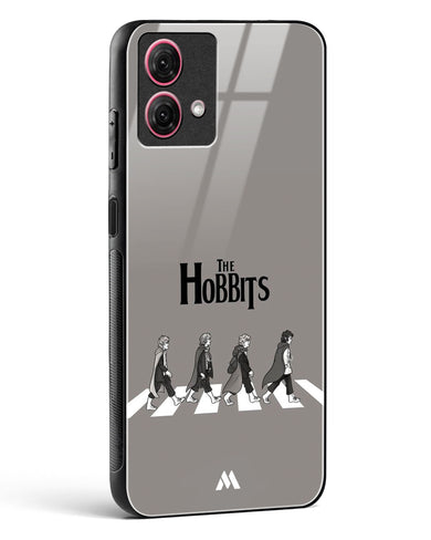 Hobbits at the Abbey Road Crossing Glass Case Phone Cover-(Motorola)