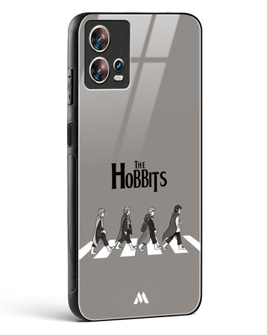 Hobbits at the Abbey Road Crossing Glass Case Phone Cover (Motorola)