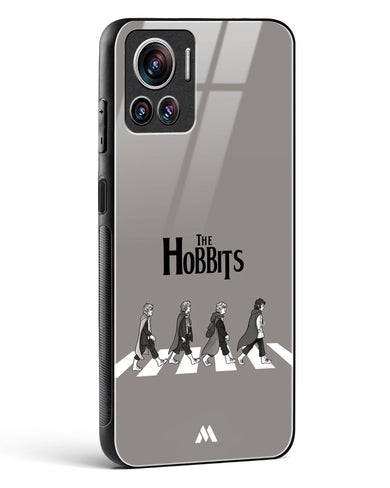 Hobbits at the Abbey Road Crossing Glass Case Phone Cover (Motorola)