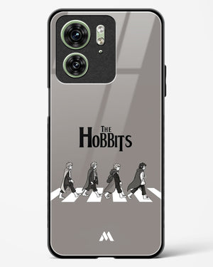 Hobbits at the Abbey Road Crossing Glass Case Phone Cover (Motorola)