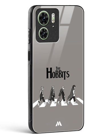 Hobbits at the Abbey Road Crossing Glass Case Phone Cover (Motorola)