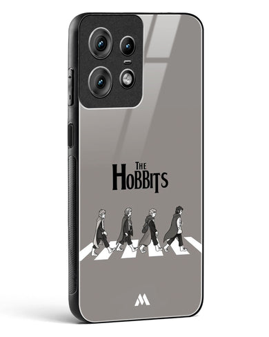 Hobbits at the Abbey Road Crossing Glass Case Phone Cover (Motorola)