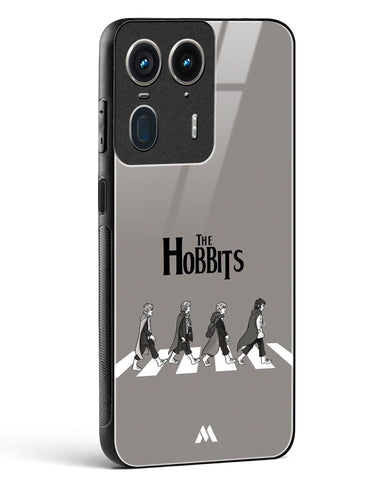 Hobbits at the Abbey Road Crossing Glass Case Phone Cover (Motorola)