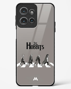 Hobbits at the Abbey Road Crossing Glass Case Phone Cover (Motorola)