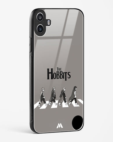 Hobbits at the Abbey Road Crossing Glass Case Phone Cover (Nothing)