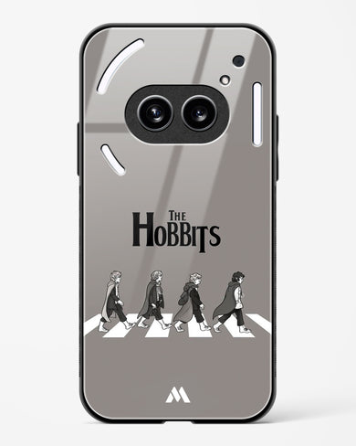 Hobbits at the Abbey Road Crossing Glass Case Phone Cover (Nothing)