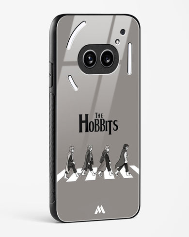 Hobbits at the Abbey Road Crossing Glass Case Phone Cover (Nothing)
