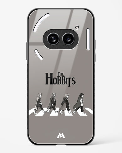 Hobbits at the Abbey Road Crossing Glass Case Phone Cover (Nothing)