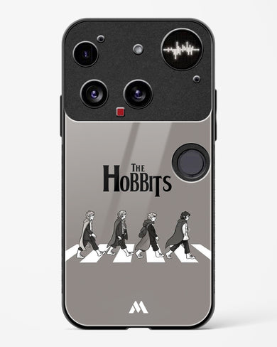 Hobbits at the Abbey Road Crossing Glass Case Phone Cover (Nothing)