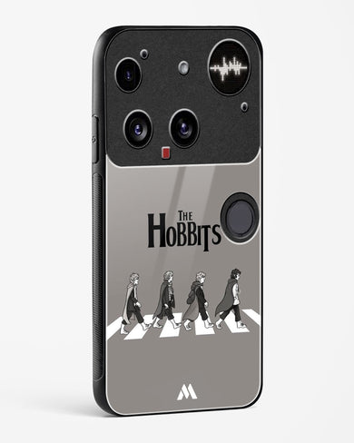 Hobbits at the Abbey Road Crossing Glass Case Phone Cover (Nothing)