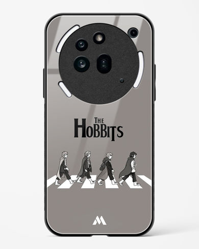 Hobbits at the Abbey Road Crossing Glass Case Phone Cover (Nothing)