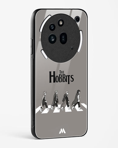 Hobbits at the Abbey Road Crossing Glass Case Phone Cover (Nothing)