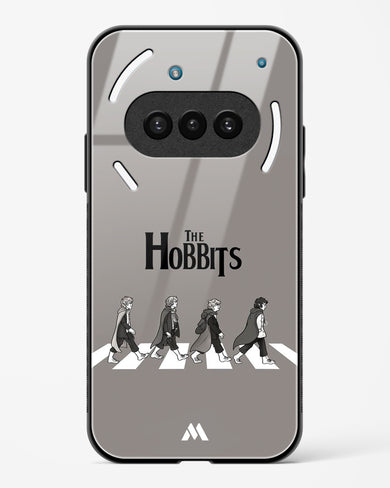 Hobbits at the Abbey Road Crossing Glass Case Phone Cover (Nothing)