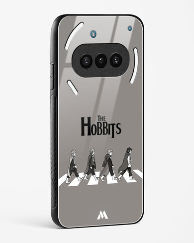 Hobbits at the Abbey Road Crossing Glass Case Phone Cover (Nothing)