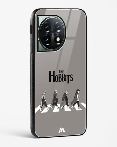 Hobbits at the Abbey Road Crossing Glass Case Phone Cover (OnePlus)