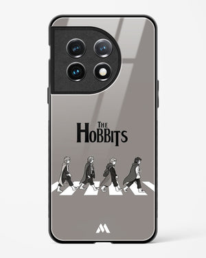 Hobbits at the Abbey Road Crossing Glass Case Phone Cover (OnePlus)
