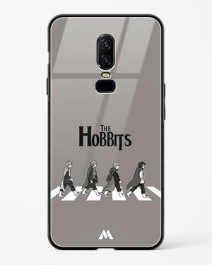 Hobbits at the Abbey Road Crossing Glass Case Phone Cover (OnePlus)