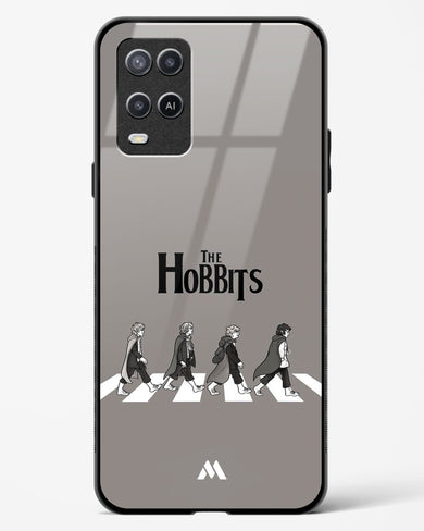 Hobbits at the Abbey Road Crossing Glass Case Phone Cover (Oppo)