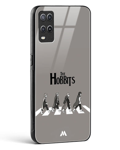 Hobbits at the Abbey Road Crossing Glass Case Phone Cover (Oppo)