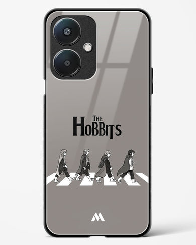 Hobbits at the Abbey Road Crossing Glass Case Phone Cover (Oppo)