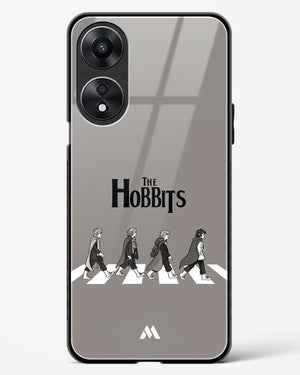 Hobbits at the Abbey Road Crossing Glass Case Phone Cover (Oppo)