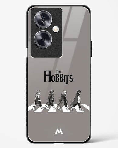 Hobbits at the Abbey Road Crossing Glass Case Phone Cover (Oppo)