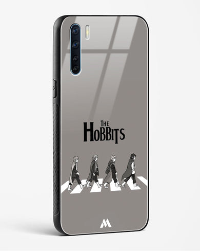 Hobbits at the Abbey Road Crossing Glass Case Phone Cover (Oppo)