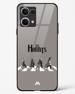 Hobbits at the Abbey Road Crossing Glass Case Phone Cover (Oppo)