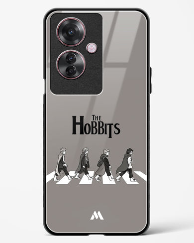 Hobbits at the Abbey Road Crossing Glass Case Phone Cover (Oppo)