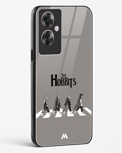 Hobbits at the Abbey Road Crossing Glass Case Phone Cover (Oppo)