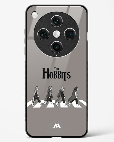 Hobbits at the Abbey Road Crossing Glass Case Phone Cover (Oppo)