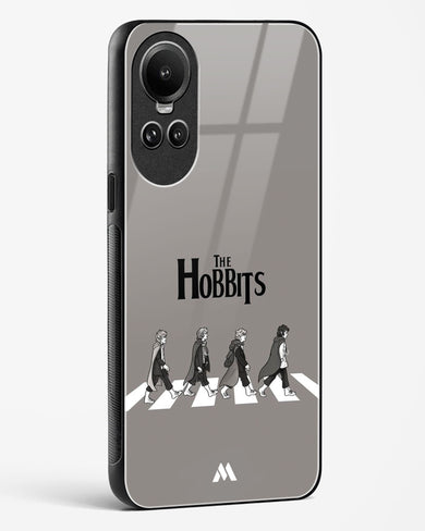 Hobbits at the Abbey Road Crossing Glass Case Phone Cover (Oppo)