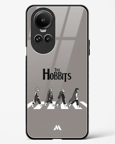 Hobbits at the Abbey Road Crossing Glass Case Phone Cover (Oppo)