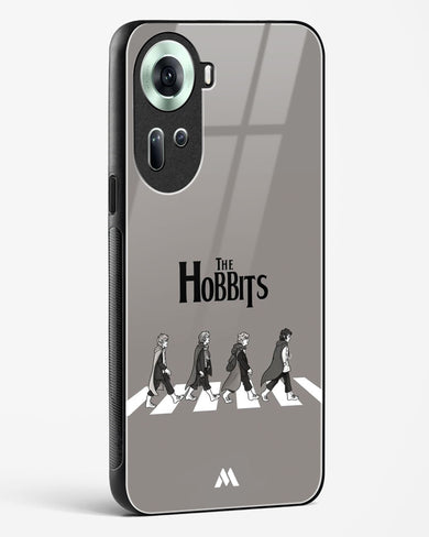 Hobbits at the Abbey Road Crossing Glass Case Phone Cover (Oppo)