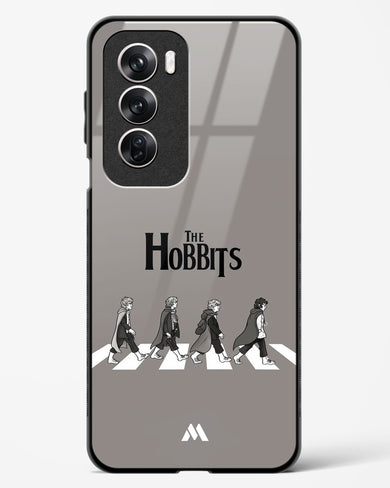 Hobbits at the Abbey Road Crossing Glass Case Phone Cover (Oppo)