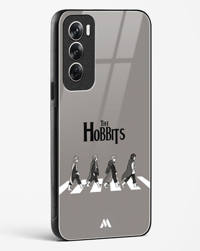 Hobbits at the Abbey Road Crossing Glass Case Phone Cover (Oppo)