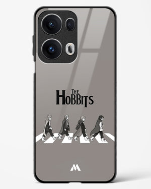 Hobbits at the Abbey Road Crossing Glass Case Phone Cover (Oppo)