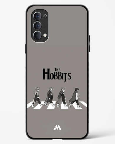 Hobbits at the Abbey Road Crossing Glass Case Phone Cover (Oppo)