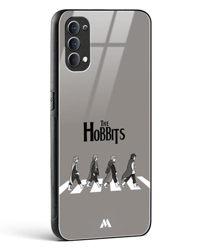 Hobbits at the Abbey Road Crossing Glass Case Phone Cover (Oppo)