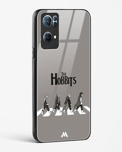 Hobbits at the Abbey Road Crossing Glass Case Phone Cover (Oppo)