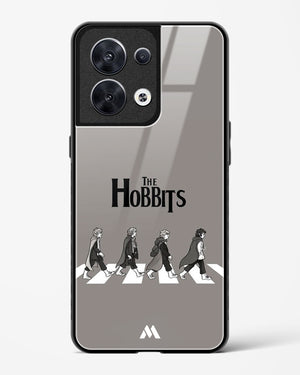 Hobbits at the Abbey Road Crossing Glass Case Phone Cover (Oppo)