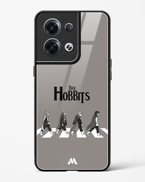 Hobbits at the Abbey Road Crossing Glass Case Phone Cover (Oppo)