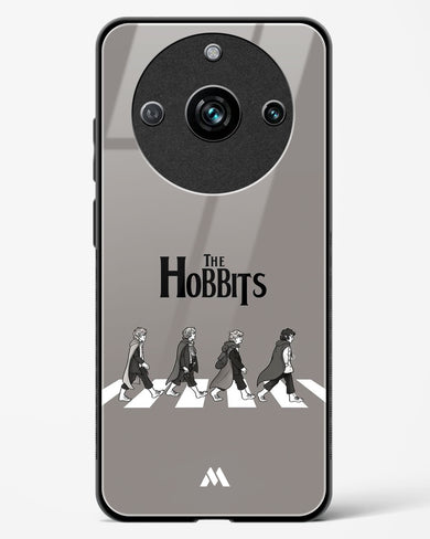 Hobbits at the Abbey Road Crossing Glass Case Phone Cover (Realme)