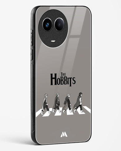 Hobbits at the Abbey Road Crossing Glass Case Phone Cover (Realme)