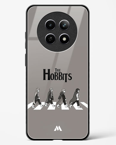 Hobbits at the Abbey Road Crossing Glass Case Phone Cover (Realme)