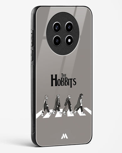 Hobbits at the Abbey Road Crossing Glass Case Phone Cover (Realme)