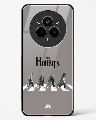 Hobbits at the Abbey Road Crossing Glass Case Phone Cover (Realme)
